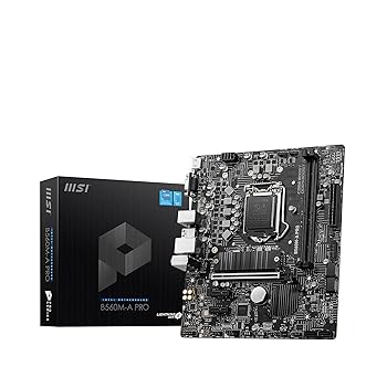 【中古】MSI B560M-A PRO マザーボード MicroATX [Intel B560チップセット搭載] MB5259