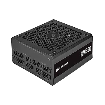 【中古】Corsair RM850 PC電源ユニット 850W 80PLUS Gold認証 フルモジュラー ATX 2021モデル CP-9020235-JP PS1130