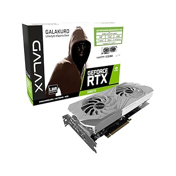 【中古】【未当て嵌める】老練家目標にする NVIDIA GeForce RTX3060Ti 積み上げる グラフィックゲーム盤 GDDR6 8GB GALAKURO GAMING続きもの キーパー-RTX3060Ti-E8GB/WHITE/LHR