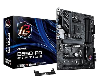 【中古】ASRock お母さんゲーム盤 B550 PG Riptide AMD Ryzen 5000 続きもの 中央処理装置 ( Soket AM4 ) 相応う B550 ATX お母さんゲーム盤 【国内置き目代わりになる店品】