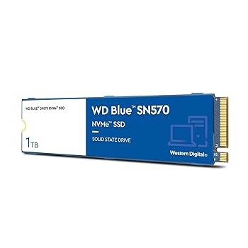 【中古】Western Digital ウエスタンデジタル 内蔵SSD 1TB WD Blue SN570 (読取り最大 3,500MB/秒) M.2-2280 NVMe WDS100T3B0C-EC 【国内正規代理店品】|AJIMURA-SHOP