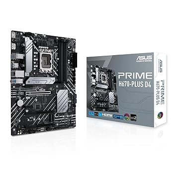 【中古】ASUS INTEL 第12時人 中央処理装置 ( LGA1700 ) 相応う H670 手当て仕掛ける ATX 母じゃ人ゲーム盤 PRIME H670-PLUS D4 【 国内置き目代わりになる店品 】 PCパーツ-マザーボード-パソコン・周辺機器