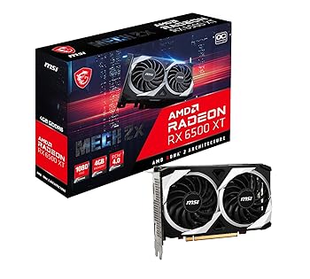 【中古】【未使用】MSI Radeon RX 6500 XT MECH 2X 4G OC グラフィックスボード VD7987 61,155円