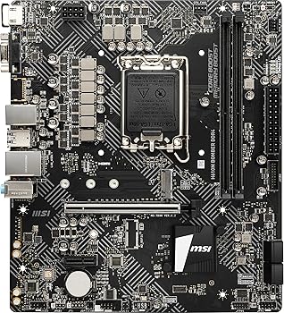 【中古】MSI H610M BOMBER DDR4 マザーボード Micro-ATX [Intel H610Mチップセット搭載] 第12世代CPU(LGA1700)対応 MB5800