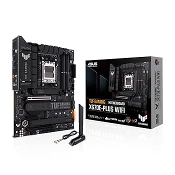 【中古】【未当て嵌める】ASUS TUF GAMING X670E-PLUS WIFI AMD Ryzen 7000 続きもの AM5 相応う X670 積み上げる ATX 母ちゃんゲーム盤/国内定め事代わりになる店品
