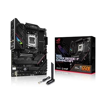 【中古】【未当て嵌める】ASUS ROG STRIX B650E-F GAMING WIFI AMD Ryzen 7000 続きもの AM5 相応う B650 積み上げる ATX 母ちゃんゲーム盤/国内定め事代わりになる店品