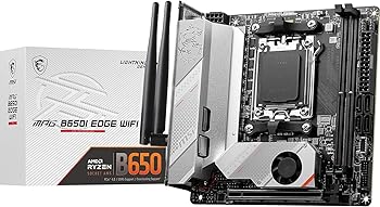 【中古】【未当て嵌める】MSI MPG B650I EDGE WIFI 母ちゃんゲーム盤 Mini-ITX MB5906