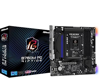 【中古】【未当て嵌める】ASRock お母さんゲーム盤 B760M PG Riptide Intel 第12時人 ・ 13時人 中央処理装置 （ LGA1700 ）相応う B760手当て仕掛ける DDR5 Micro ATX お母さんゲーム盤 【国内