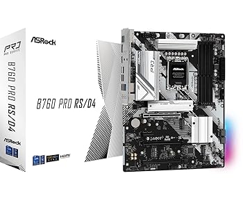 【中古】ASRock お母さんゲーム盤 B760 Pro RS/D4 Intel 第12時人 ・ 13時人 中央処理装置 ( LGA1700 )相応う B760手当て仕掛ける DDR4 ATX お母さんゲーム盤 【国内置き目代わりになる店