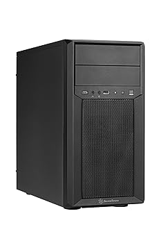 【中古】【未使用】Silver Stone silverstone FARA シリーズ 大量の ストレージ ドライブ 容量を備えたコンパクトな Micro-ATX ケース SST-FA313-B-C 日本正規流通