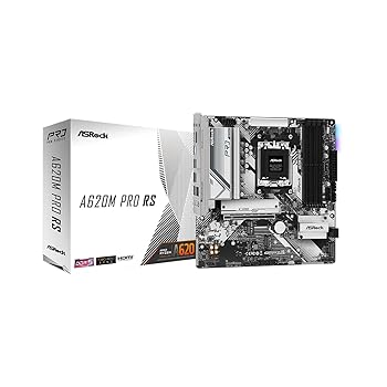 【中古】【未当て嵌める】ASRock お母さんゲーム盤 A620M Pro RS AMD Ryzen 7000 続きもの 中央処理装置相応う (Soket AM5) A620 Micro ATX お母さんゲーム盤 【国内置き目代わりになる店品】