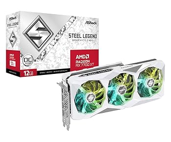 【中古】【未当て嵌める】ASRock Radeon / RX7700XT 積み上げる グラフィックゲーム盤 GDDR6 12GB 積み上げるひな形 【国内定め事代わりになる店品】 RX7700XT SL 12GO