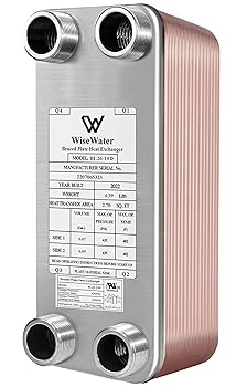 【中古】【未当て嵌める】AB 一皿熱取り替えっこ器銅/ SS316L 4「X12」10一皿1\" MPT11万BTU /第四次元の一皿熱取り替えっこ器 BL26-10D"