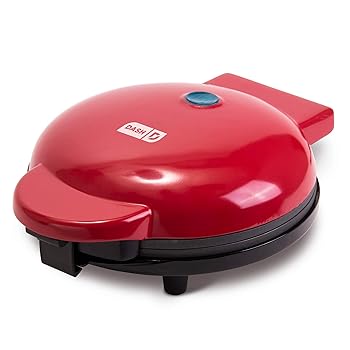 【中古】Dash DMG8100RD 8” Express Electric Round Griddle for Pancakes, Cookies, Burgers, Quesadillas, Eggs & other on the go Breakfast, Lunch