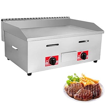 【中古】グリドル 卓上用 標準尺度 LP屁っ放り ステンレス鋼鋼 熱っぽい一皿 大きさ 730*400粍 お勤め用-60000 BTU その他-家電