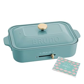 【中古】【未当て嵌める】BRUNO コンパクトホットプレート ターコイズブルー 大きさなし BOE021-TQBL