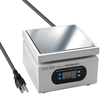 【中古】【未使用】YIWENG ホットプレート、 アルミプレートステーション電子ホットプレートテーブル予熱プラットフォーム0-400℃ BGA植栽プリント回路基板携帯電話