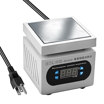 【中古】YIWENG 熱っぽい一皿、 アルミプレートステーション陰電子熱っぽい一皿速見表予熱プラットホーム0-400℃ BGA植栽刷り上げる電気回路基板持っていく電話を掛ける 家電-その他