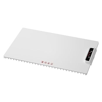 【中古】【未使用】Fiegcit 食品保温プレート 電気保温トレイ 折りたたみ式 多機能食品断熱ボード フードウォーマー ホットプレート 温度調節可 お手入れも簡単 収