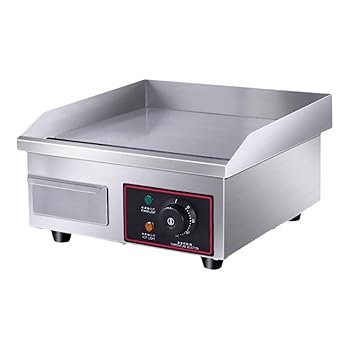 【中古】フライパン プレス鉄板 業務用電気バーベキューコンロ 卓上鉄板焼き フライパン 鉄板焼き イカラック パンケーキ 冷麺 チャーハン とろみハンデ