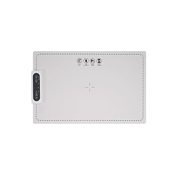 【中古】[Aishaba]【2024新登場・日本対応】 食品保温プレート電気保温トレイ 卓上保温プレート折りたたみ式 60-100℃温度調節 3段階タイマー チャイルド