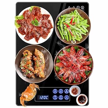 【中古】食品およびプレートウォーミングトレイ、ビュッフェウォーミングホットプレートフードウォーマーサービングトレイタッチコントロール温度調整強