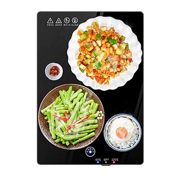 【中古】【未使用】電気保温トレイ、食品およびプレート保温トレイ、キッチン、ダイニングルーム、レストラン用温度調節機能付き電気食品保温プレート