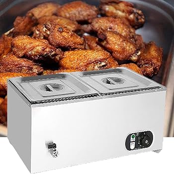【中古】【未使用】電気フードウォーマー、電気業務用カウンタートップフードウォーマー、レストラン、ケータリング、カフェテリア、ホームパーティー、ホテル向け