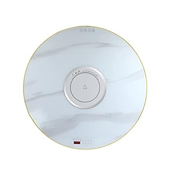 【中古】灯し火フードウォーマープレート、灯し火ウォーミングお盆、大きな境界線の外側、回転させる能力のある、熱度自然調整能力のある、丸型熱っぽい一皿、食物を温かく保ちます、