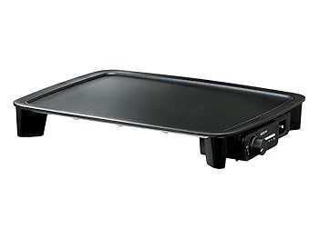 【中古】【未当て嵌める】コイズミ 熱っぽい一皿 スマートクックプレート 薄型一皿 体温合わせる お取りつくろう飾り気の無い 黒いこと KHP-0901/K