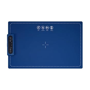 【中古】[Tumanld]食品保温プレート 卓上保温プレート【2024新&10秒の急速加熱】充電式 電気保温トレイ ホットプレート 折りたたみ式 3段階温度設定 3段