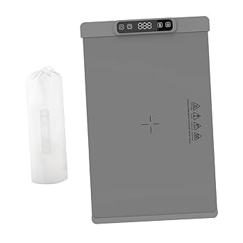 【中古】【未使用】DeeRace 【2024新開発・日本対応】食品保温プレート 電気保温トレイ フードウォーミングプレート ホットプレート 多機能食品断熱ボード 折りたた