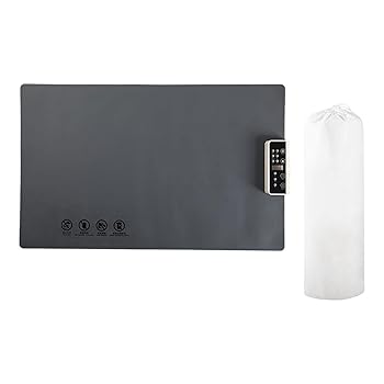 【中古】Jiswhisker 食品 保温プレート 電気トレイ 多機能フードウォーマー ホットプレート フードウォーミングプレート 折りたたみナノシリコーン素材 5