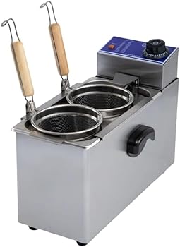 【中古】Brfveobゆで麺器 麺茹で器 ゆでめんき 卓上電熱ゆで麺炉 ステンレス鋼両頭ゆで麺機湯粉炉 0~110℃ 合わせる能力のあるな体温 空焚き押しとどめる作りつける内蔵 保温役立つことあ