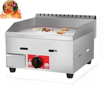 【中古】Dazzix新型グリドル 卓上用 鉄板焼き鉄板焼き 押し付ける 鉄板焼き ホットケーキ 冷麺 焼き飯屋台 押し付ける鉄板 プロパンガスグリドルグリル スタンダー