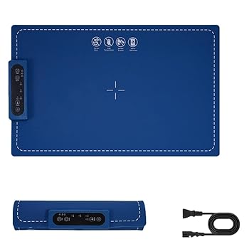 【中古】【未当て嵌める】Vifxucy食料雑貨類保温お盆、保温お盆 3座標軸熱度自然調整、3つのタイマー流行り物 食料雑貨類ウォーマー、雨合羽、防汚、耐油、卓上食料雑貨類保温お盆、多目的、折り
