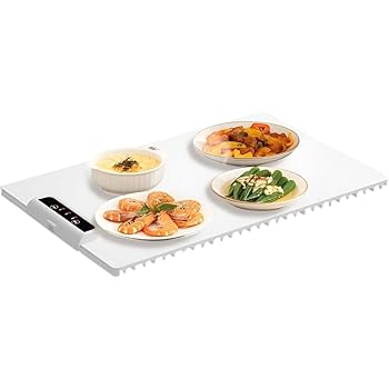 【中古】【未当て嵌める】食料雑貨類保温お盆 110V灯し火保温お盆 食料雑貨類 保温一皿 Demanca 熱するお盆 | ケイ素樹脂 ワット数流行り物 繋ぎはたご屋当て嵌める