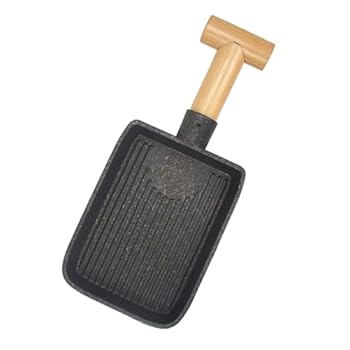 【中古】屋内煮炊きと戸外丸焼き用の首尾一貫したな熱振り分ける料理茶屋一皿用の軽銀アロイノンスティックグリッドルパン その他-家電