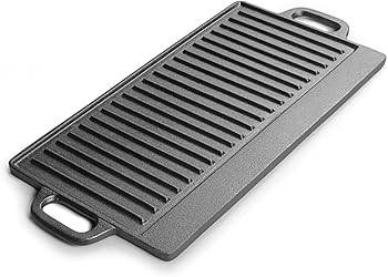 【中古】Blipso 鉄スキレット グリルパン 耐熱調理プレート 魚焼きグリル ロースター 魚焼き器 鋳鉄 お手入れ簡単 持ち手付き 耐食性 ホーム キャンプ ア 7,446円