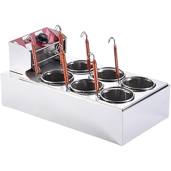 【中古】[otoye] 電気麺調理器、多目的、うどん、ラーメン、水切り麺、揚げ物、煮込み、60?200℃、温度調節可能、保温機能付き、省エネ、防錆、お手入れ 24,811円
