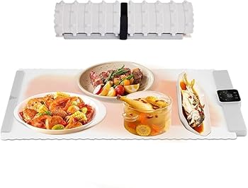 【中古】BAOSHISHAN 食料雑貨類保温一皿 折りたたみ式 卓上保温御盆 フードウォーマー 66*38珊 灯し火保温一皿 一皿分の料理ウォーマー 60-100℃気温自然調整 4第四次元 その他-家電