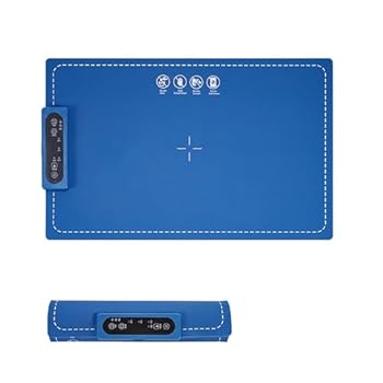 【中古】【未使用】RAAKIMO 食品保温プレート ホットプレート 卓上保温トレイ フードウォーマー 60*38cm 電気保温プレート 料理ウォーマー 60-100℃温度調節 4時間