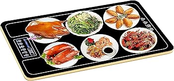 【中古】食料雑貨類温めお盆サーヴァー灯し火フードウォーマーオフィスランチホットプレートビュッフェ、寄りあい、勝手もと用、40-120°C自然調整能力のあるな熱度活動の領域、