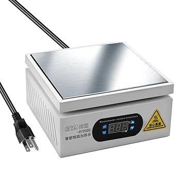 【中古】【未使用】Hosioe アルミプレート加熱ステーション電子ホットプレートテーブル予熱プラットフォーム0-400℃ BGA植栽プリント回路基板携帯電話LCDスクリーン