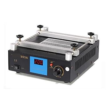 【中古】電気加熱プレート予熱器デジタル加熱プレートステーション 853A 120*120 ミリメートル予熱領域高速加熱
