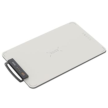 【中古】【未使用】タッチパネル付きポータブル折りたたみ加熱ボード、スマートホーム多機能折りたたみ食品温めパッド、7速温度制御、レストラン、パーティー、テー