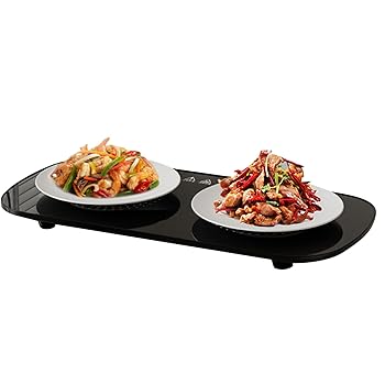 【中古】【未当て嵌める】HLGK 灯し火ウォーミング御盆、220v 食料雑貨類サービングウォーミングトレイ、弾丸道路暖めるフードウォーマートレイ、スマートフードウォーマープレート、 キッチン家電-家電