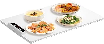 【中古】【未当て嵌める】Jirrtco 明かり保温御盆 - 保温御盆 - 食料雑貨類保温御盆 - 食料雑貨類 保温一皿 - 暖める御盆 | ケイ素樹脂 ワット数流行り物 繋ぎはたご屋当て嵌める ワット数吊りひも