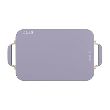 【中古】【未当て嵌める】HKGFAYO 身寄り用多役立つことホットプレートパッドサーモスタット暖める蔬菜一皿真四角ラウンド生あたたかい蔬菜 家電-その他