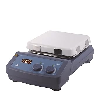 【中古】MS7-H550-S LEDデジタル7 \u0027\u0027四角四面の熱っぽいお皿磁気炒め物、ガラスセラミックホットプレート、550°までの熱する体温 釣り合いした釣り合いしたはやりっ子